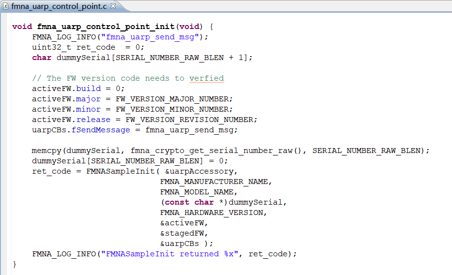 UARP初始化 UARP初始化