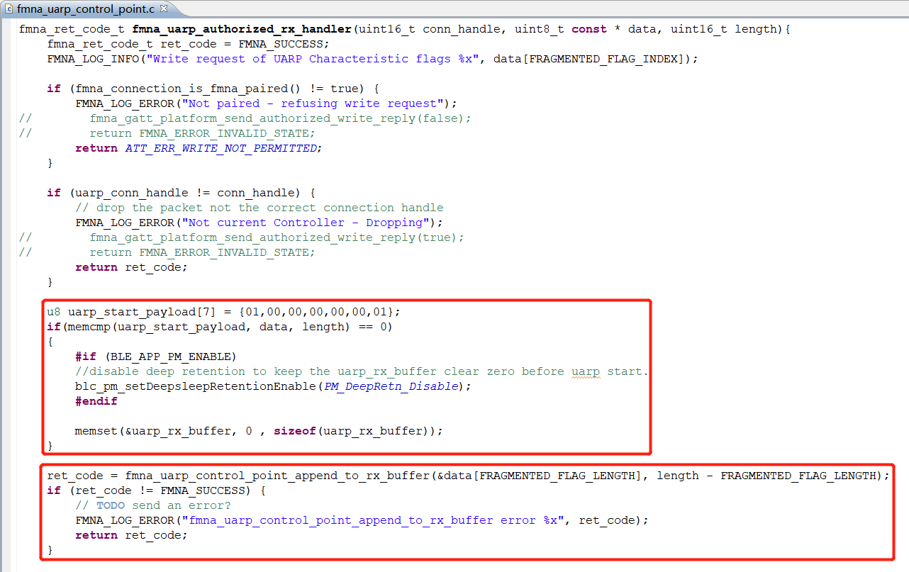UARP收包处理 UARP收包处理