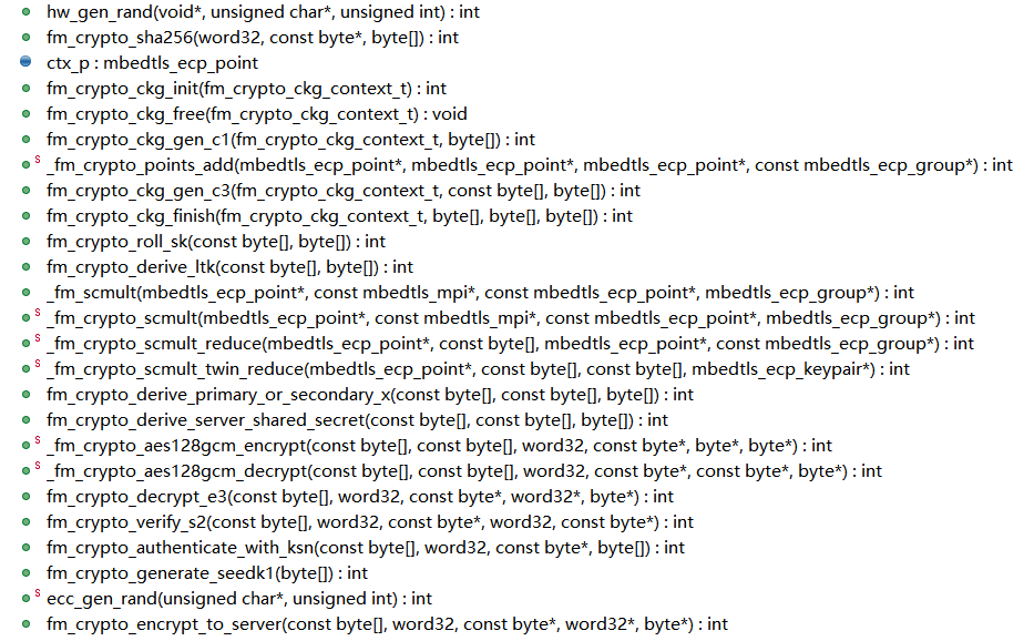 fm-crypto函数接口 fm-crypto函数接口