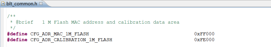 Mac和频偏地址 Mac和频偏地址