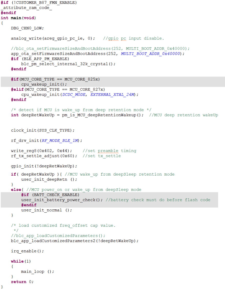 main函数 main函数