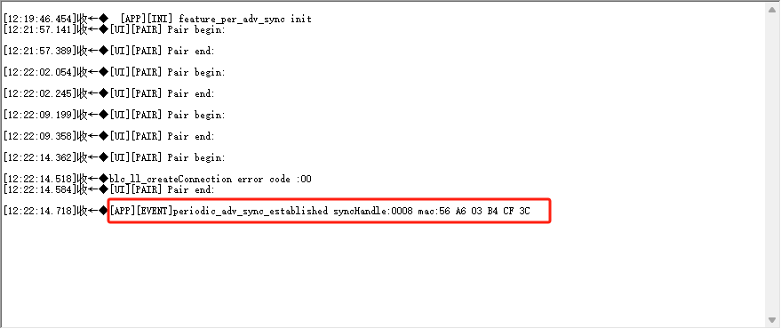 PER ADV SYNC