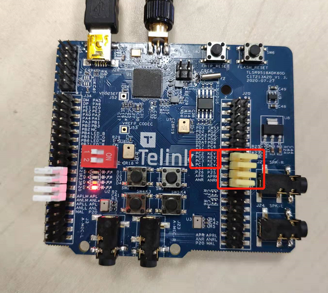 Key 跳线帽接错