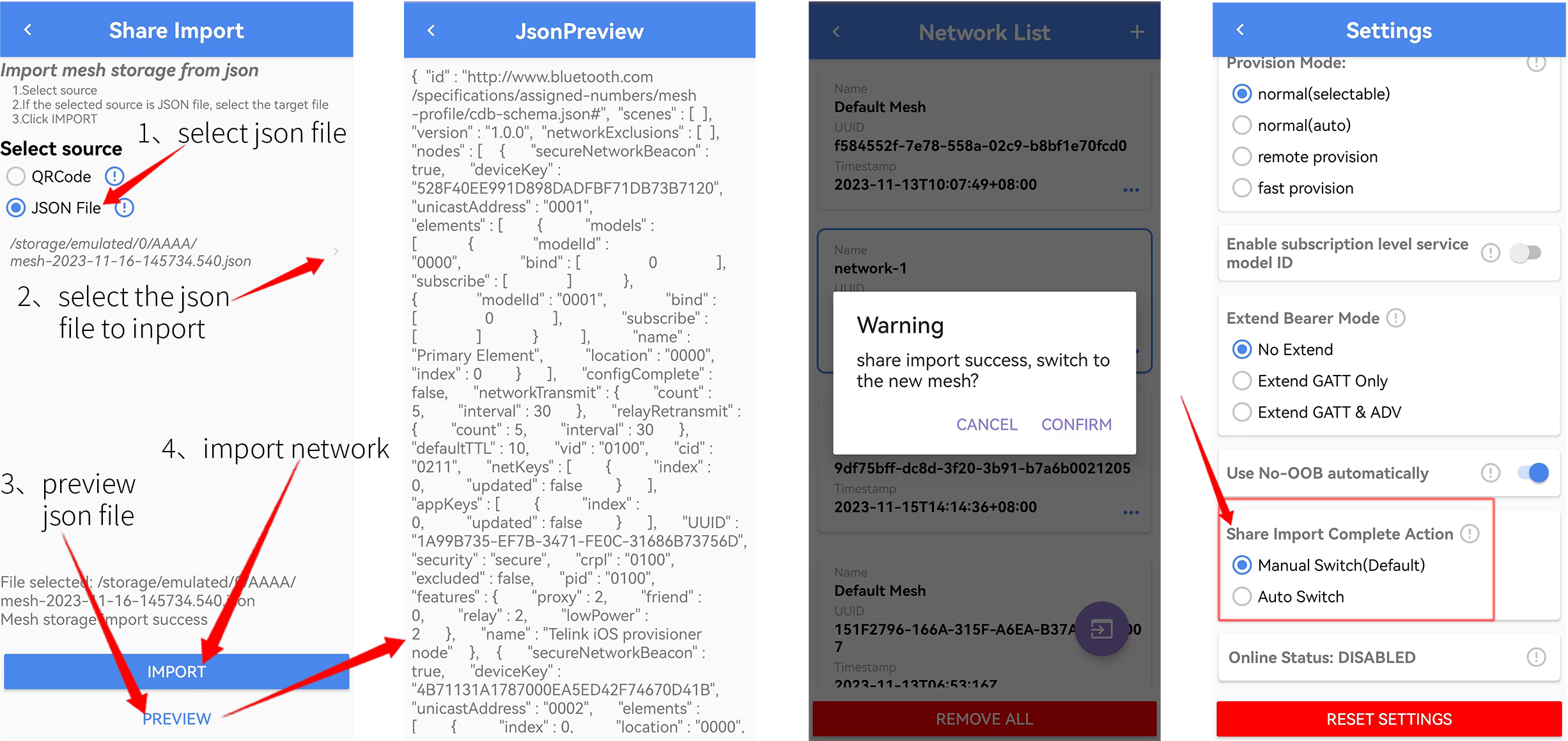 Android json文件导入