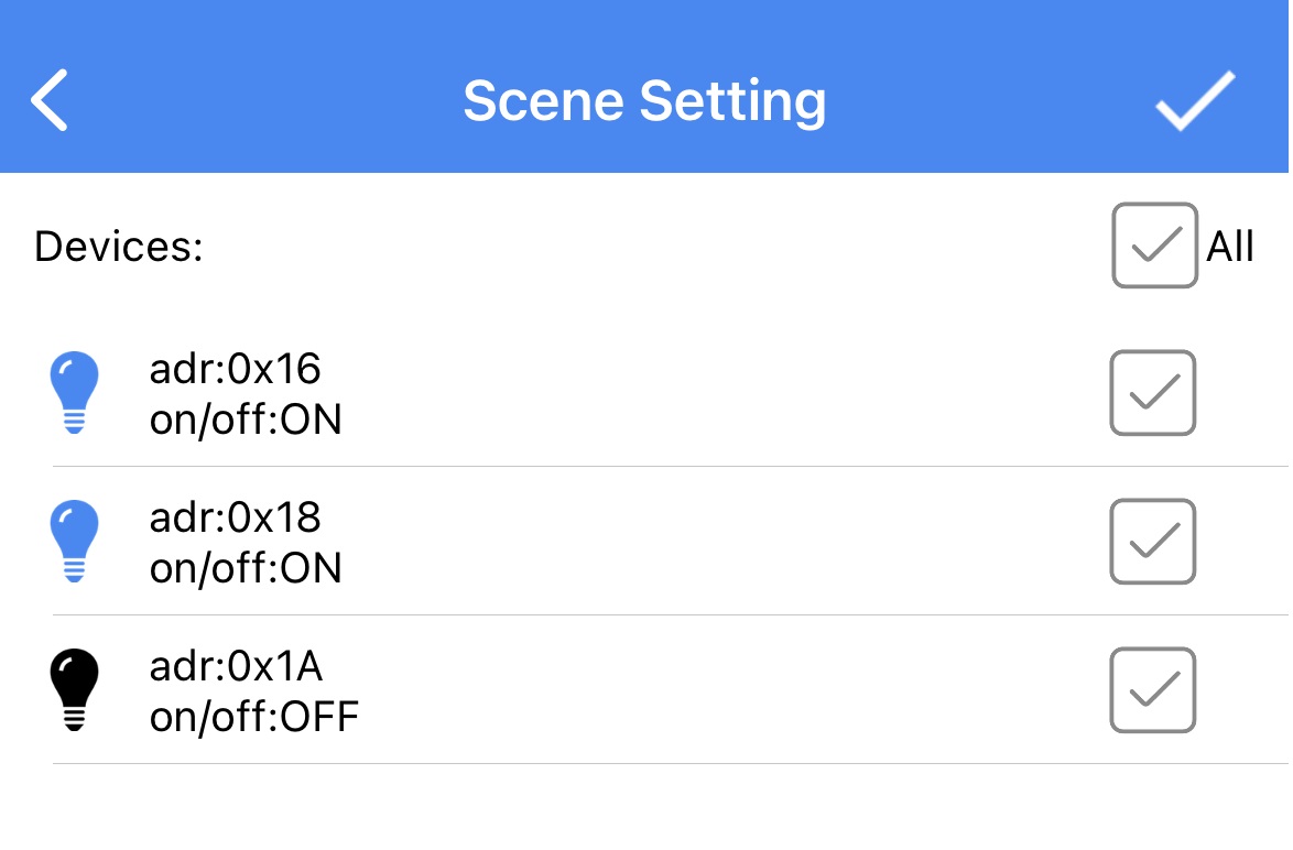 iOS scene 编辑界面