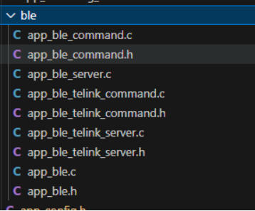 BLE 目录
