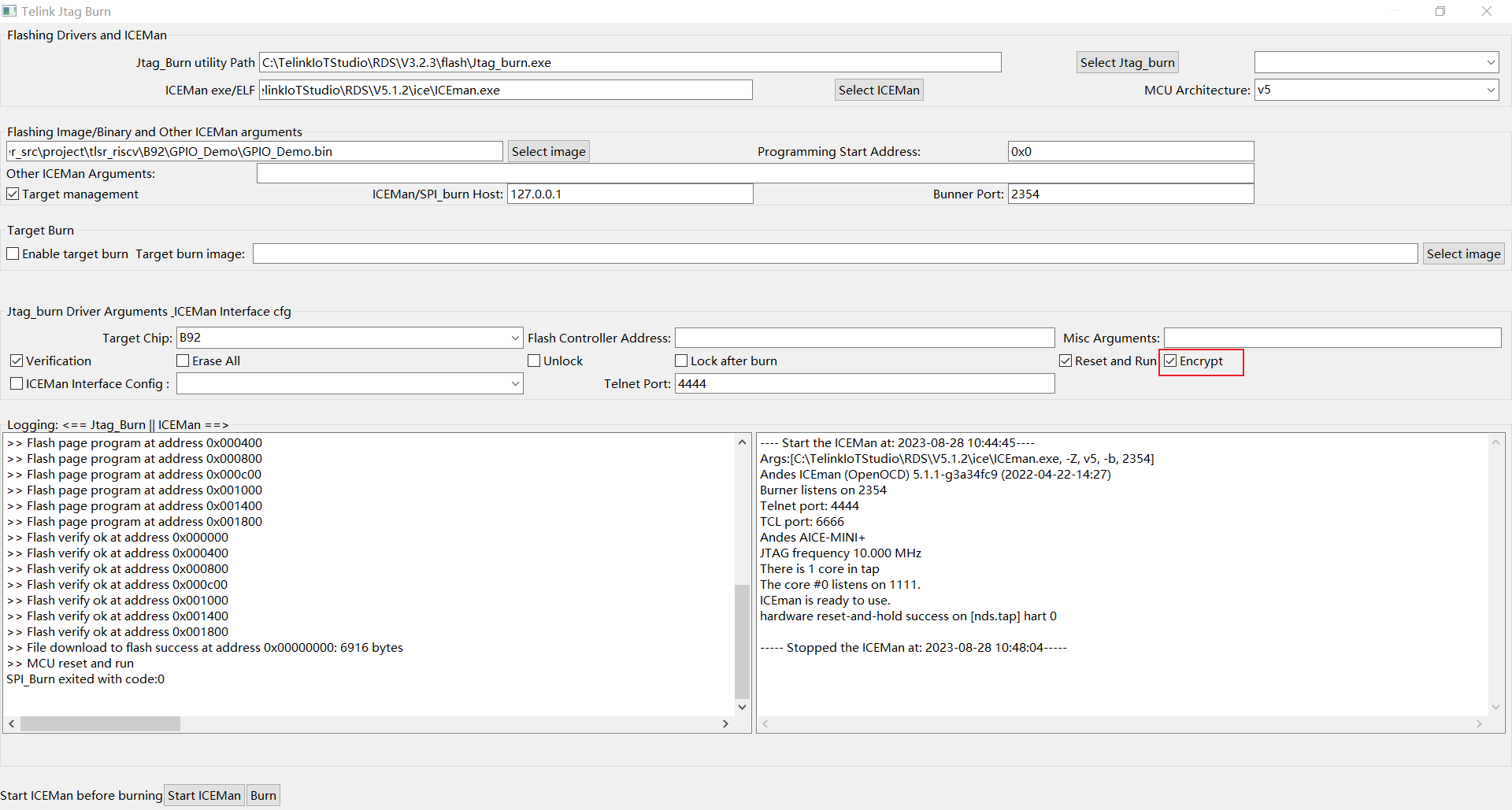 Jtag Burn Encrypt