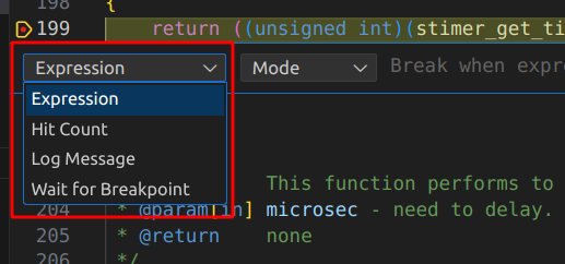 Expression Breakpoint