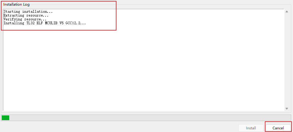 Install Log