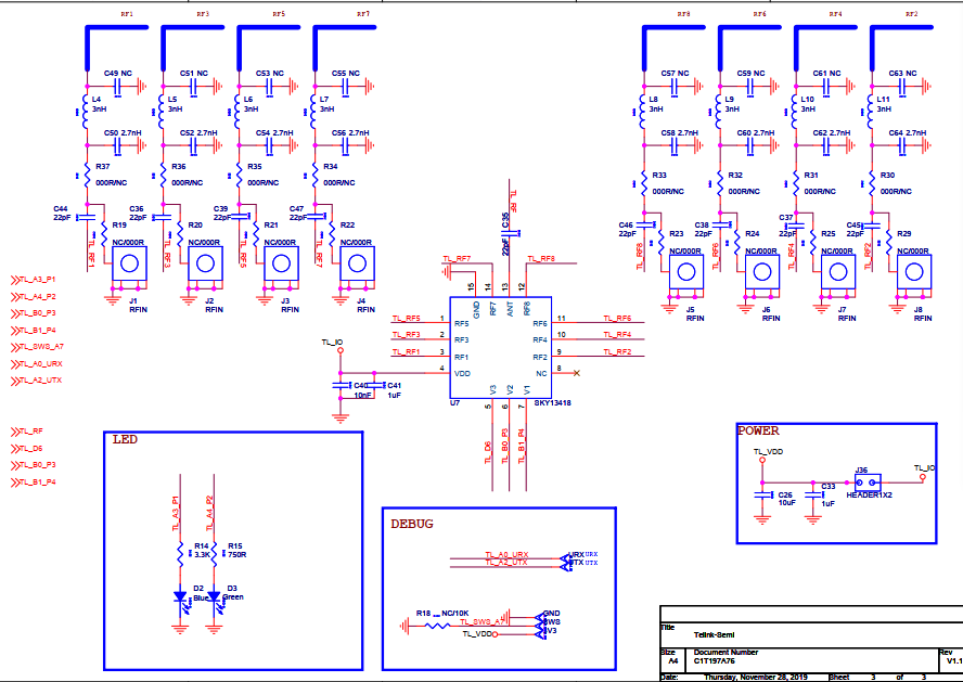 Schematic for Reference Board part 2