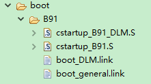 Bootloader file for B91 multiple connection SDK